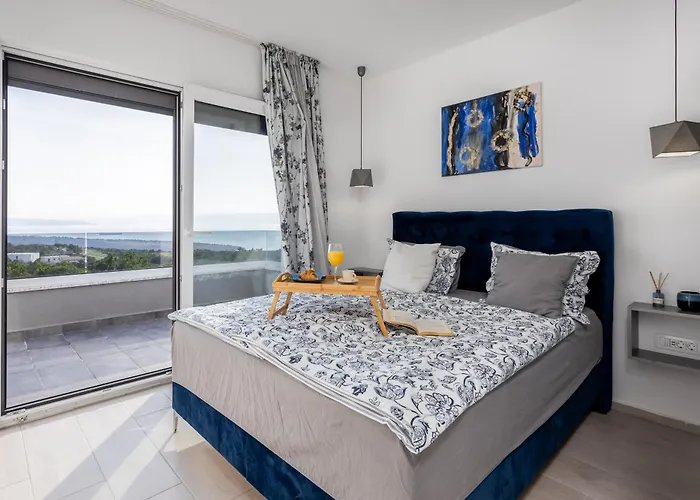 Villa Luxury Boreas With Private Pool And Sea View Šmrika