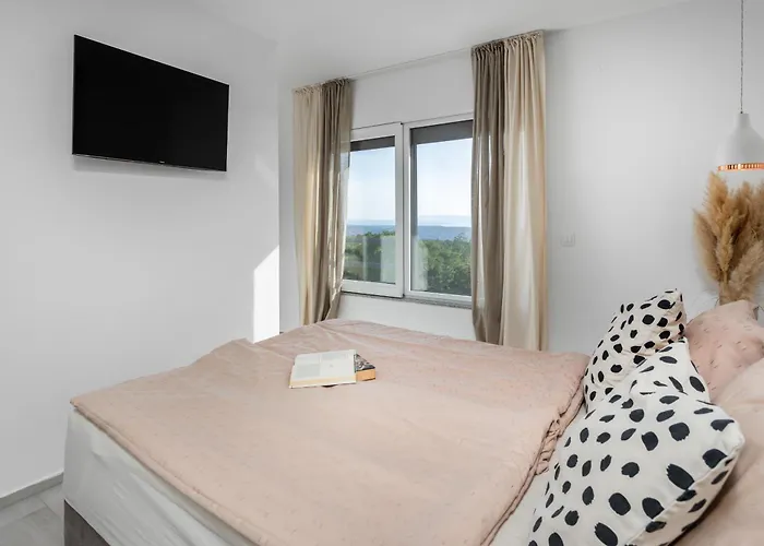 Luxury Boreas With Private Pool And Sea View Villa Šmrika