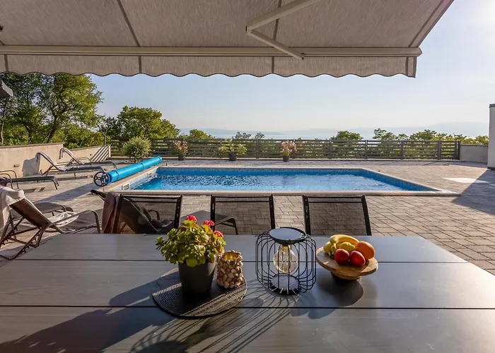 Luxury Boreas With Private Pool And Sea View Villa *