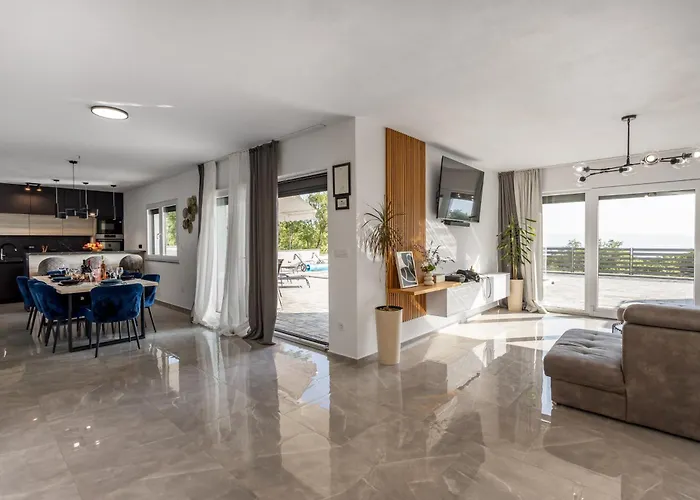 Villa Luxury Boreas With Private Pool And Sea View
