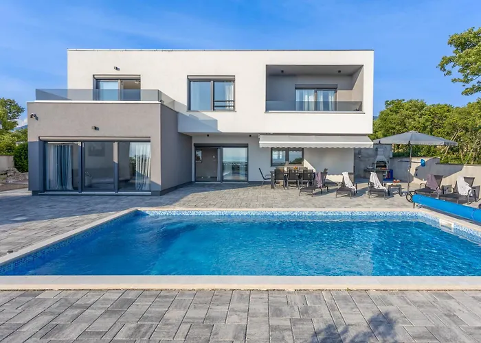 Luxury Boreas With Private Pool And Sea View Villa