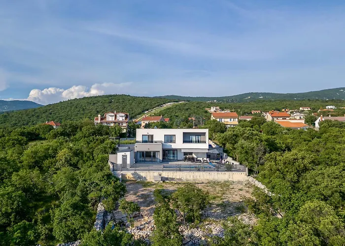 Luxury Boreas With Private Pool And Sea View Šmrika