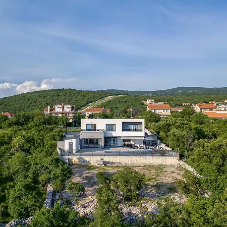 Luxury Boreas With Private Pool And Sea View Smrika