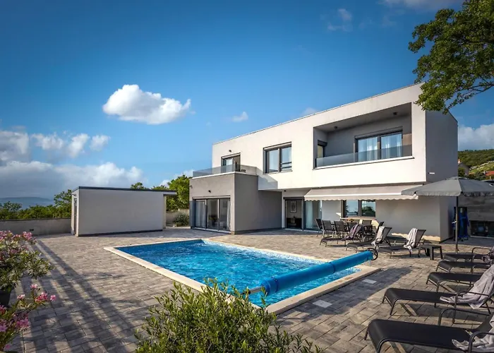 Luxury Boreas With Private Pool And Sea View * Šmrika