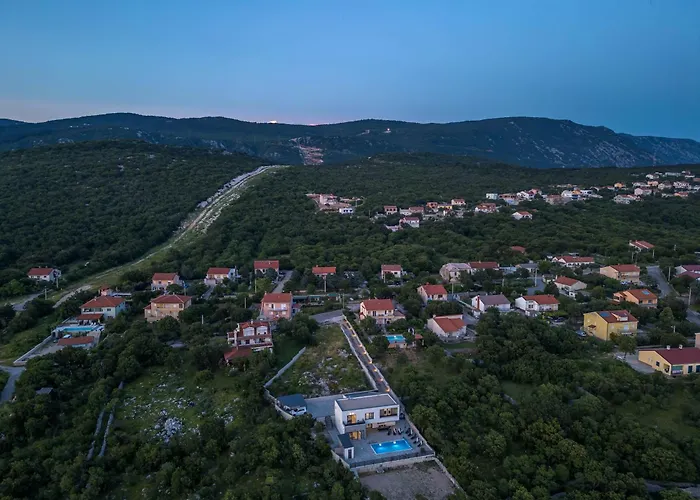 Willa Luxury Boreas With Private Pool And Sea View Šmrika