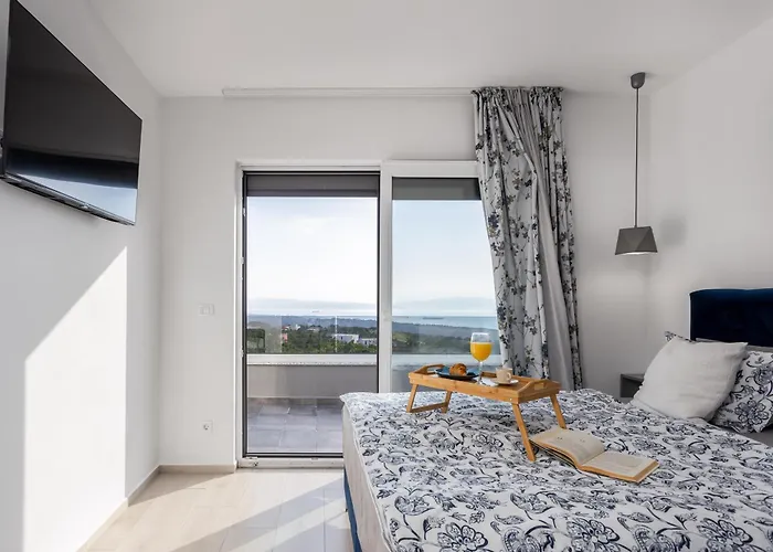 Luxury Boreas With Private Pool And Sea View * Šmrika